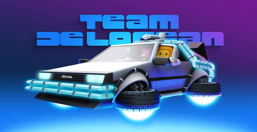 Delorean team art