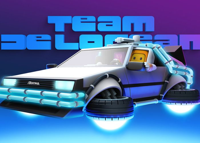 Delorean team art